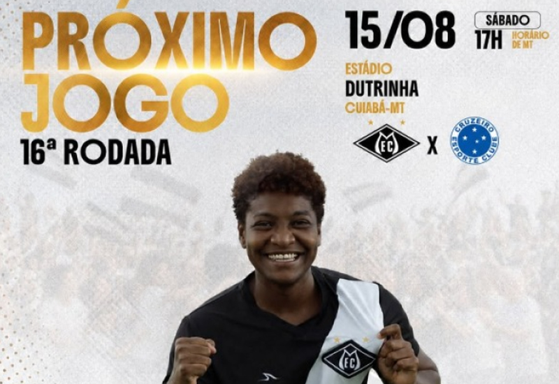 Mixto enfrenta o Cruzeiro em duelo decisivo pela permanência na elite em 2027