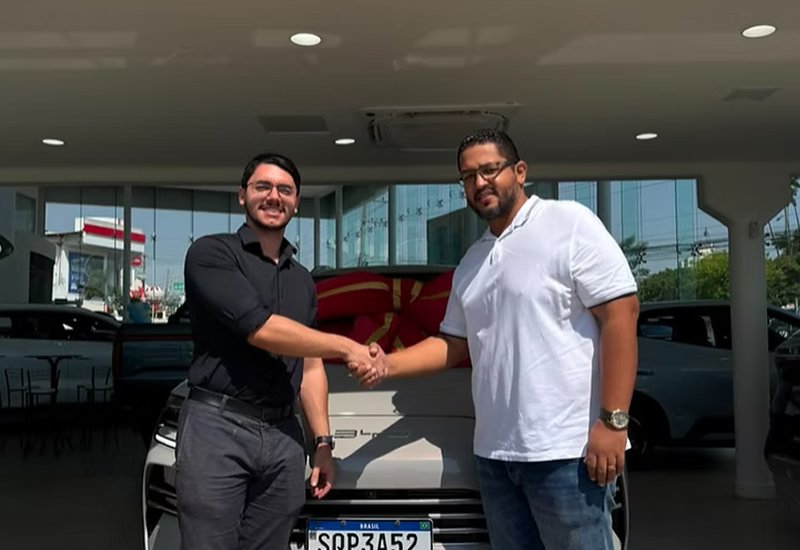 Mixto recebe carro da BYD cinco meses após conquistar o título Mato-grossense