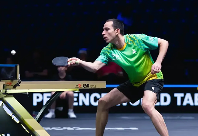 Único brasileiro no torneio, Hugo Calderano vence e avança no Europe Smash