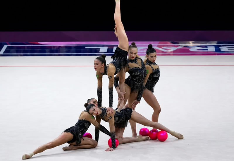 Brasil conquista bronze no Mundial de Ginástica Rítmica e garante presença em Los Angeles 2028
