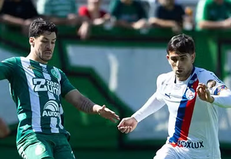 Chapecoense e Bahia ficam no empate em duelo de seis gols na Arena Condá