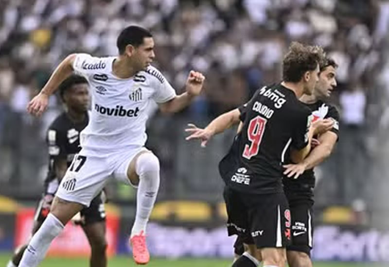 Santos vence o Vasco por 3 a 0, ganha fôlego no Brasileirão e complica rival