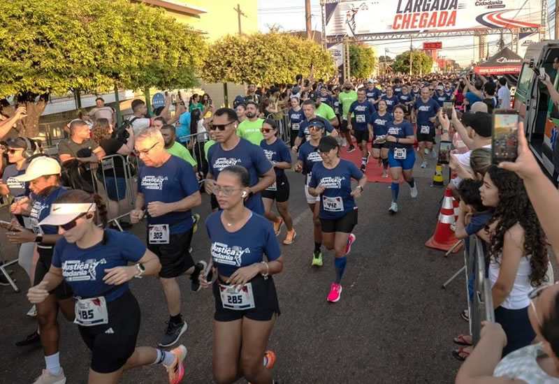 Corrida da Justiça e Cidadania reúne atletas em Rondonópolis com apoio da Prefeitura