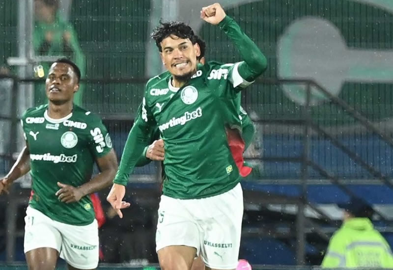 Com gol de Gómez, Palmeiras bate o Cerro e confirma classificação às quartas da Libertadores