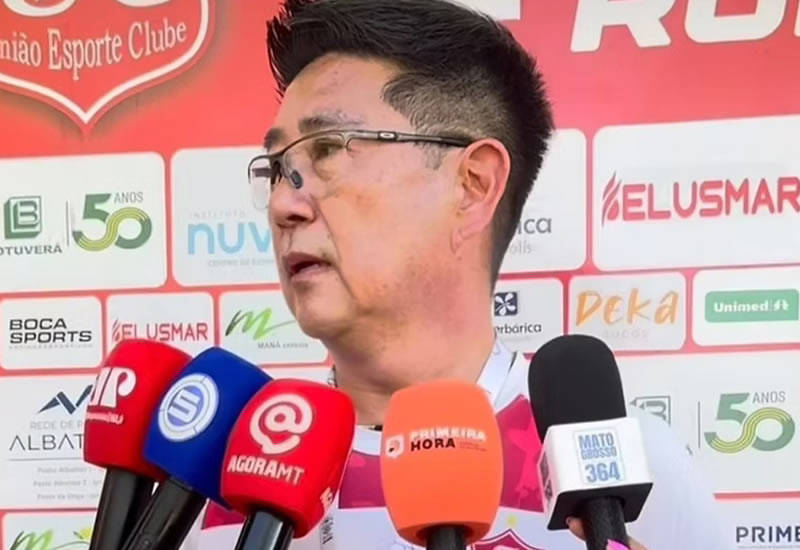 União oficializa Serginho Tanaka como novo treinador para o restante da temporada