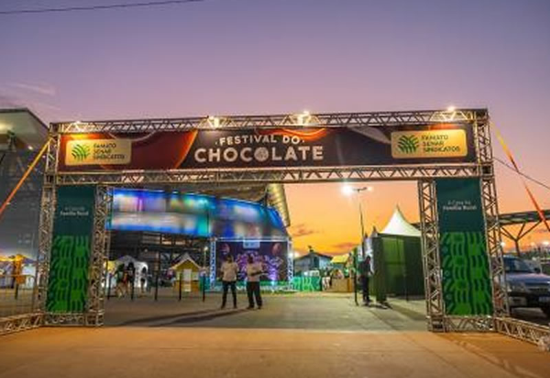 Arena Pantanal recebe abertura do Festival do Chocolate no estande da Famato