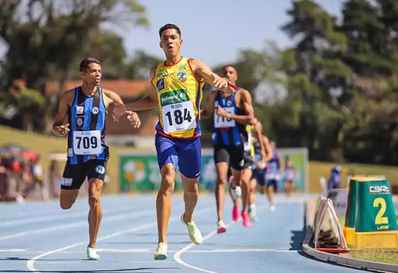 Mato-grossense Jânio Varjão brilha no atletismo e conquista dobradinha nacional