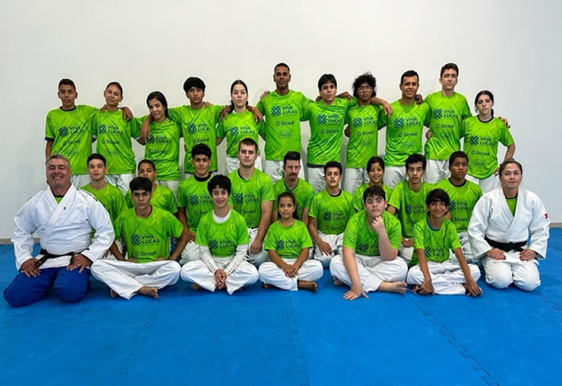 Programa Viva Lucas distribui novos kimonos e fortalece o judô em Lucas do Rio Verde
