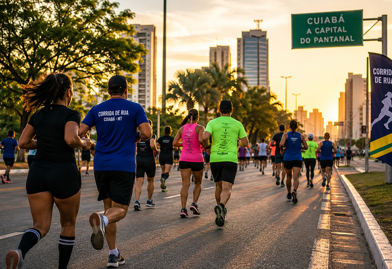 Corrida ganha espaço entre cuiabanos e se consolida como hábito saudável