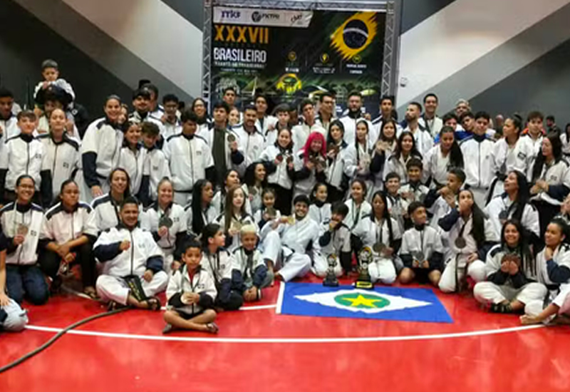 Mato Grosso conquista título brasileiro de Karatê-Dô Tradicional em Curitiba