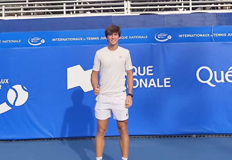 Leonardo Storck garante vaga na final de duplas do J300 de Repentigny