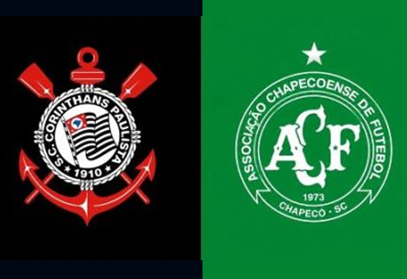 Corinthians sofre virada da Chapecoense e chega à quarta derrota consecutiva no Brasileirão