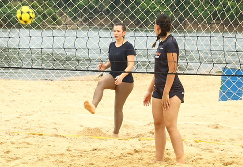Torneios de Vôlei de Praia e Futevôlei movimentam segundo dia do Festival de Praia