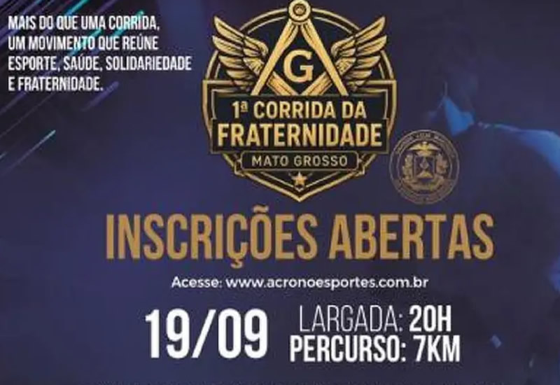 Inscrições para a 1ª Corrida da Fraternidade em Cuiabá encerram nesta terça-feira
