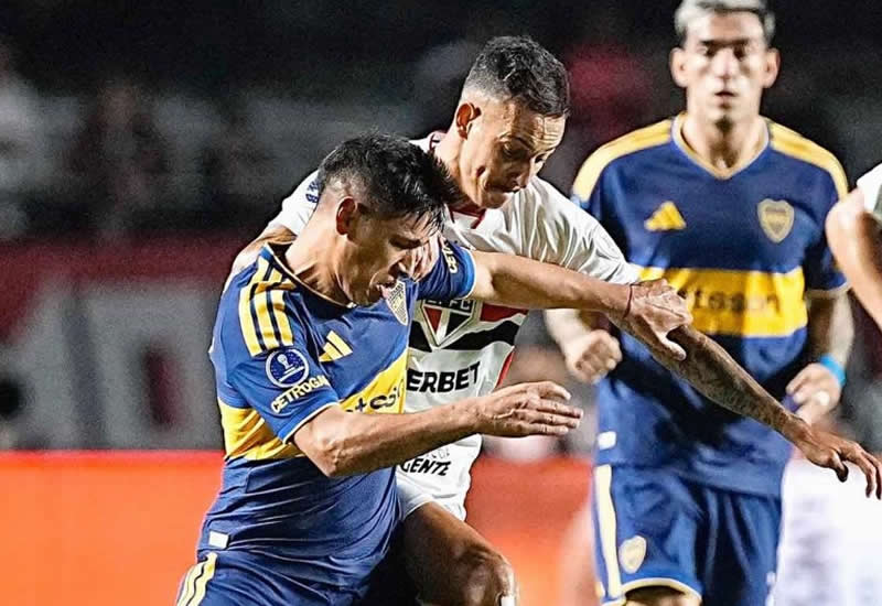 São Paulo reage na reta final, fica no empate com o Boca e dá adeus à Sul-Americana