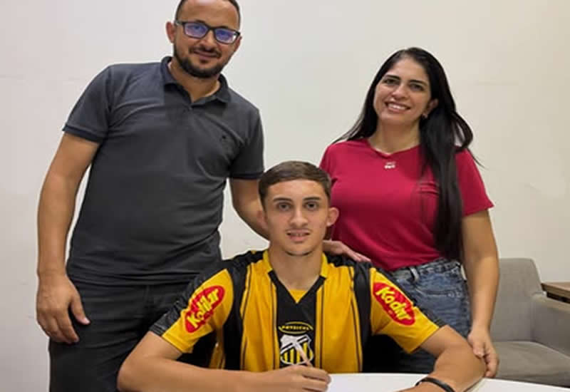 Academia Futebol Clube se destaca na formação de Davi Gustavo, zagueiro nascido em 2010 negociado com o Novorizontino
