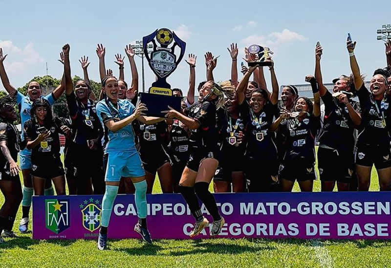 Ação é campeão do Mato-grossense Sub-20 Feminino após decisão do estadual