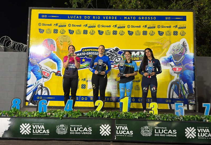BMX de Sorriso conquista 13 pódios e cinco vitórias na final do Mato-Grossense