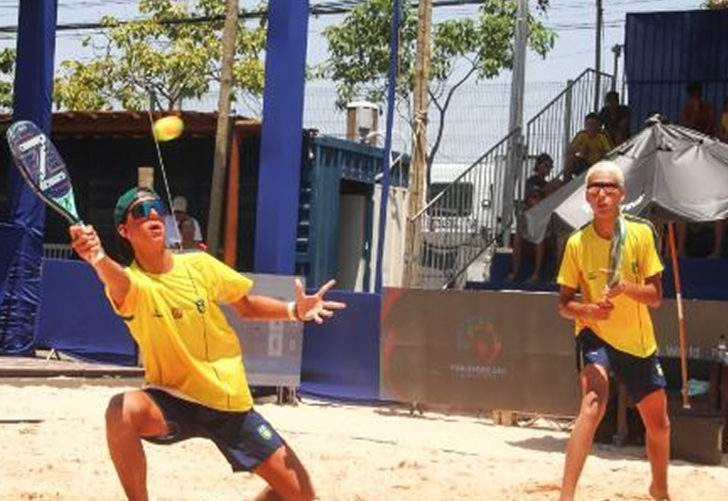 Cuiabano João Godoy fica com o segundo lugar no Pan-Americano de Beach Tennis