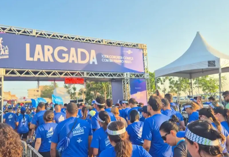 Corrida do Sebrae/MT reúne 3 mil participantes em evento que une esporte, saúde e empreendedorismo