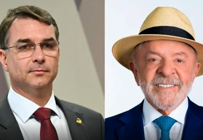 Flávio Bolsonaro e Lula disputam segundo turno em 25 de outubro