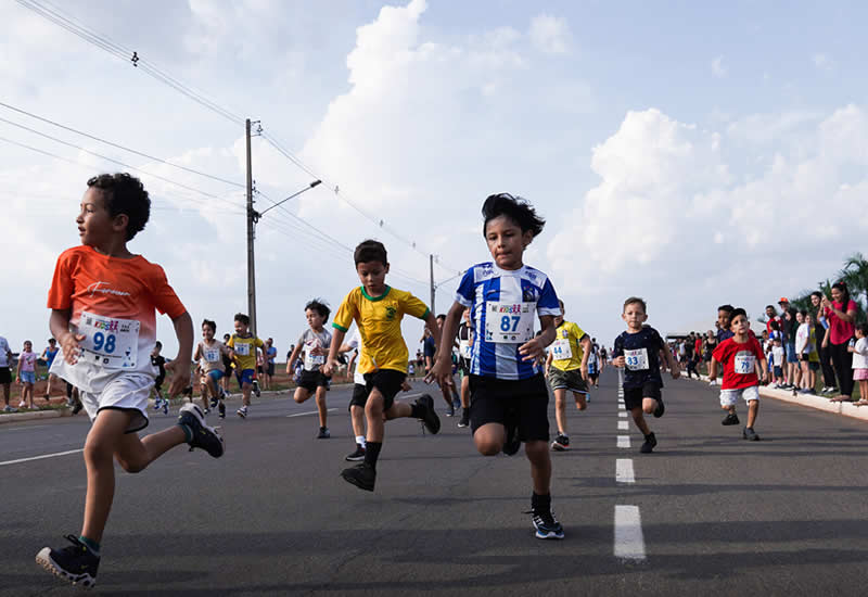 Segunda Corrida Mutum Kids mobiliza 498 crianças e adolescentes em Nova Mutum