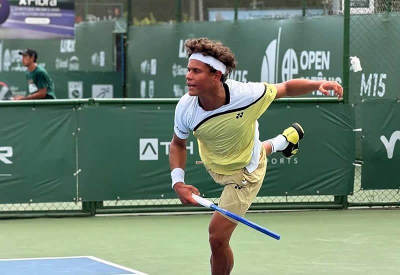 Livas Damazio começa nesta quarta-feira a disputa por uma vaga no Australian Open juvenil