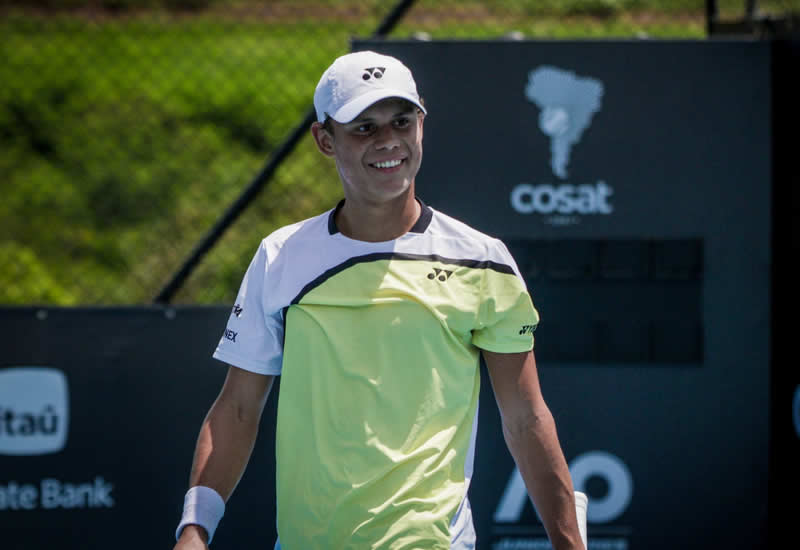 Livas Damázio vence na estreia do Australian Open Junior Series South America