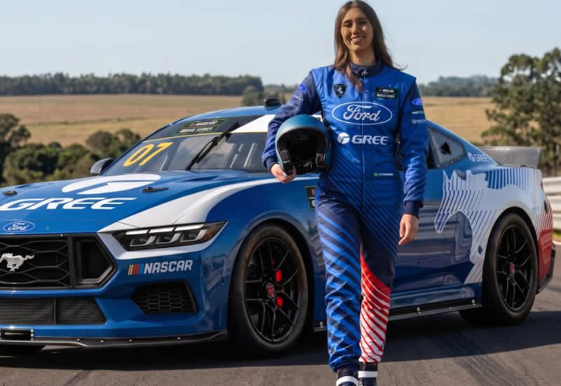 Rafaela Ferreira estreia na NASCAR Brasil e reforça presença feminina na categoria