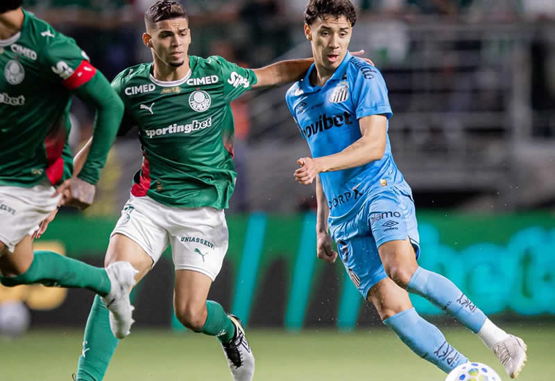 Santos recebe o líder Palmeiras em clássico decisivo pela 33ª rodada do Brasileirão 2026