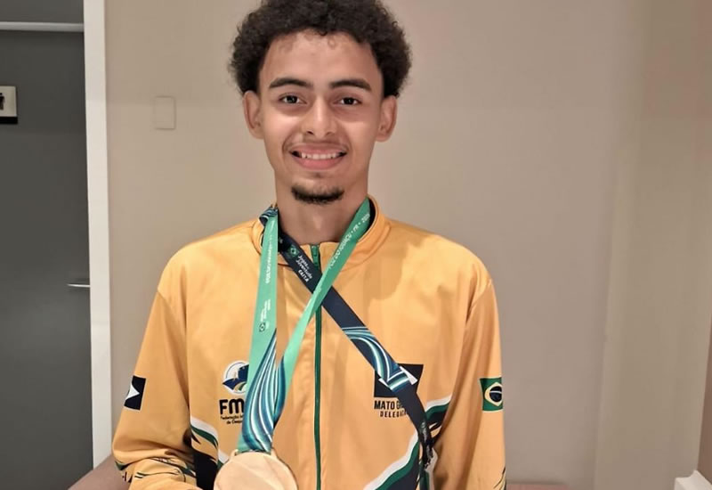 Medalhista de ouro destaca importância do Bolsa Atleta: 'Muitos teriam desistido do esporte em MT'