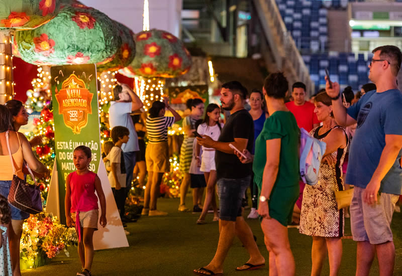Mais de 33 mil visitantes já desfrutaram das experiências emocionantes do Natal Abençoado na Arena Pantanal